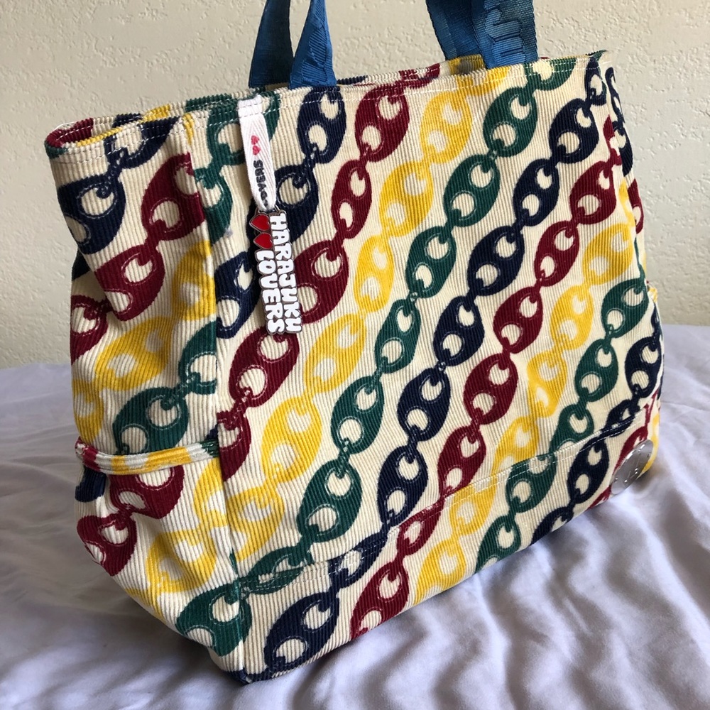 Harajuku Lovers Multicolor Corduroy Bag